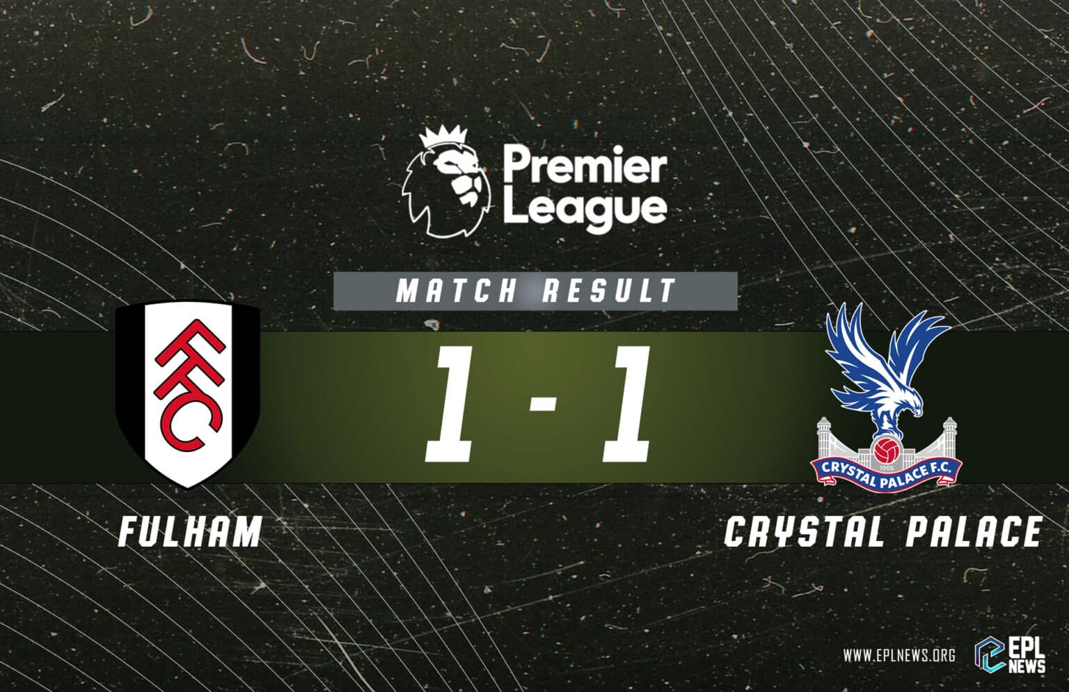 Báo cáo Fulham vs Crystal Palace