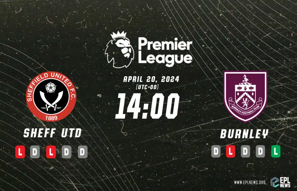 Thông tin trận đấu Sheffield United vs Burnley