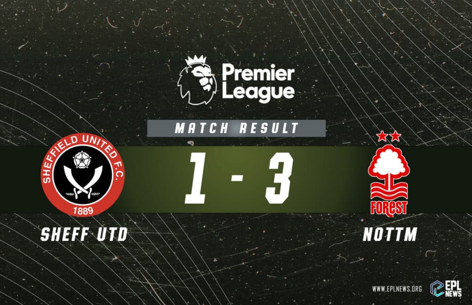 Tường thuật trận đấu Sheffield United vs Nottingham Forest