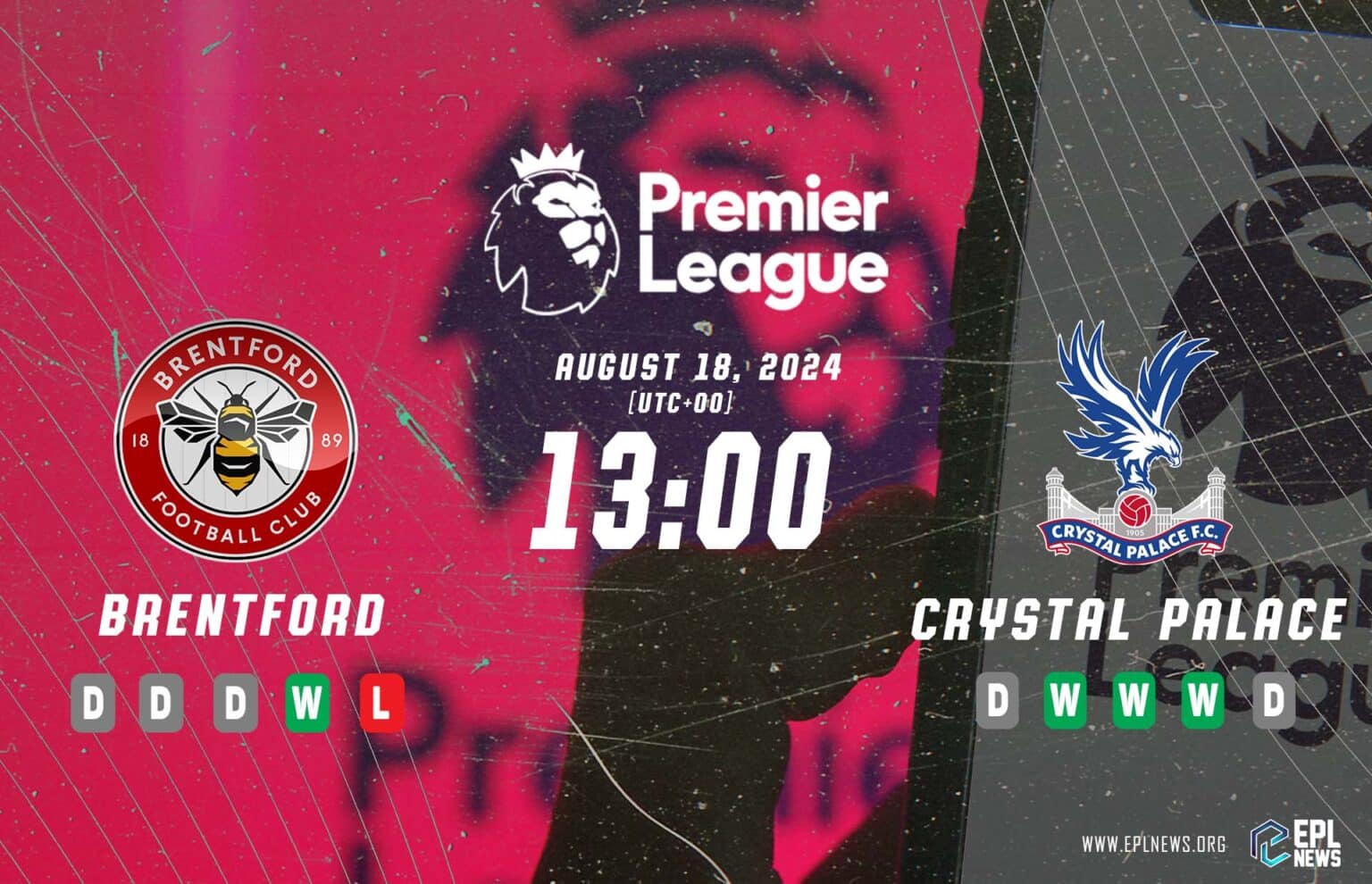 Brentford vs Crystal Palace