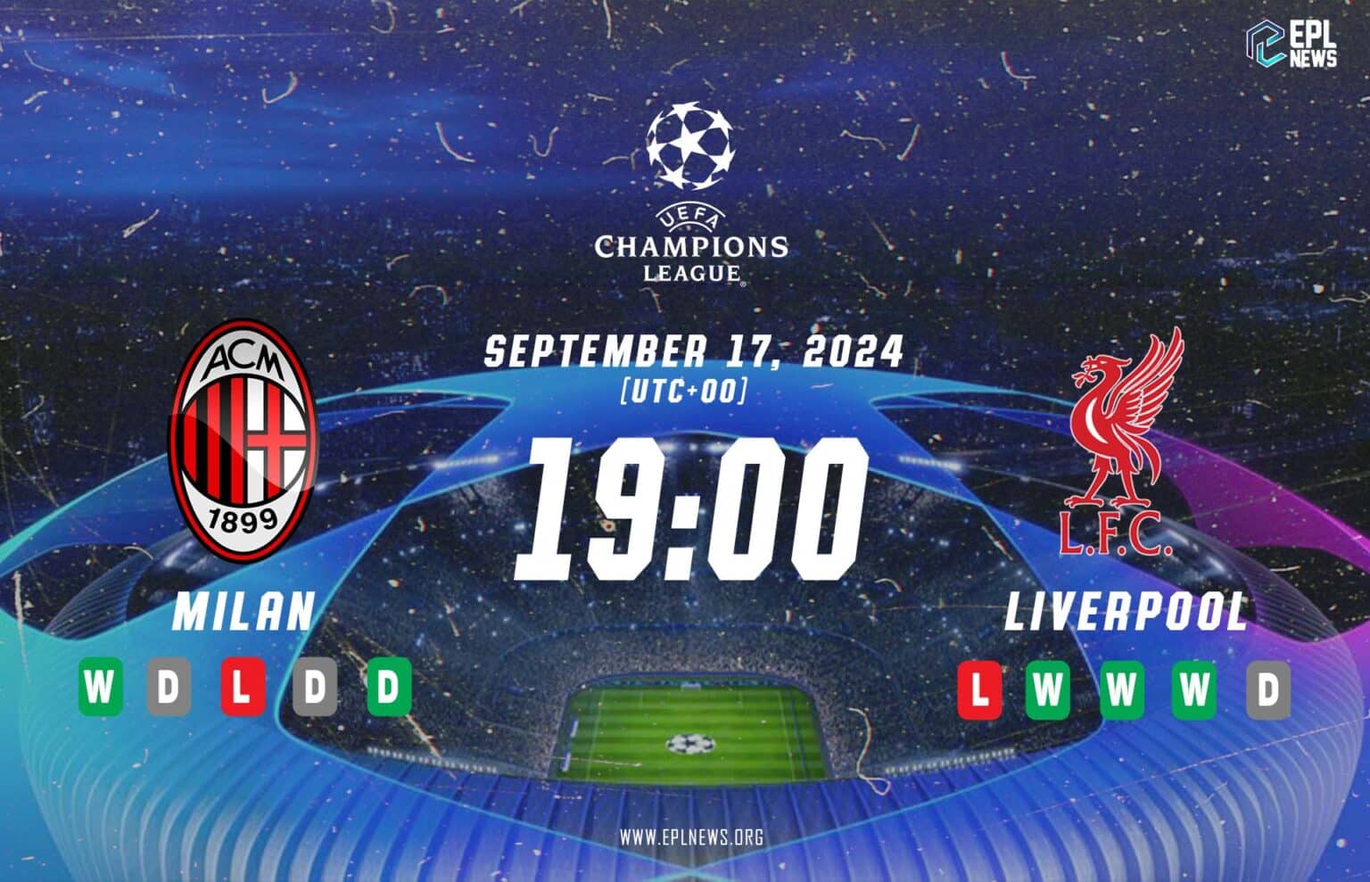 Xem trước trận đấu AC Milan vs Liverpool