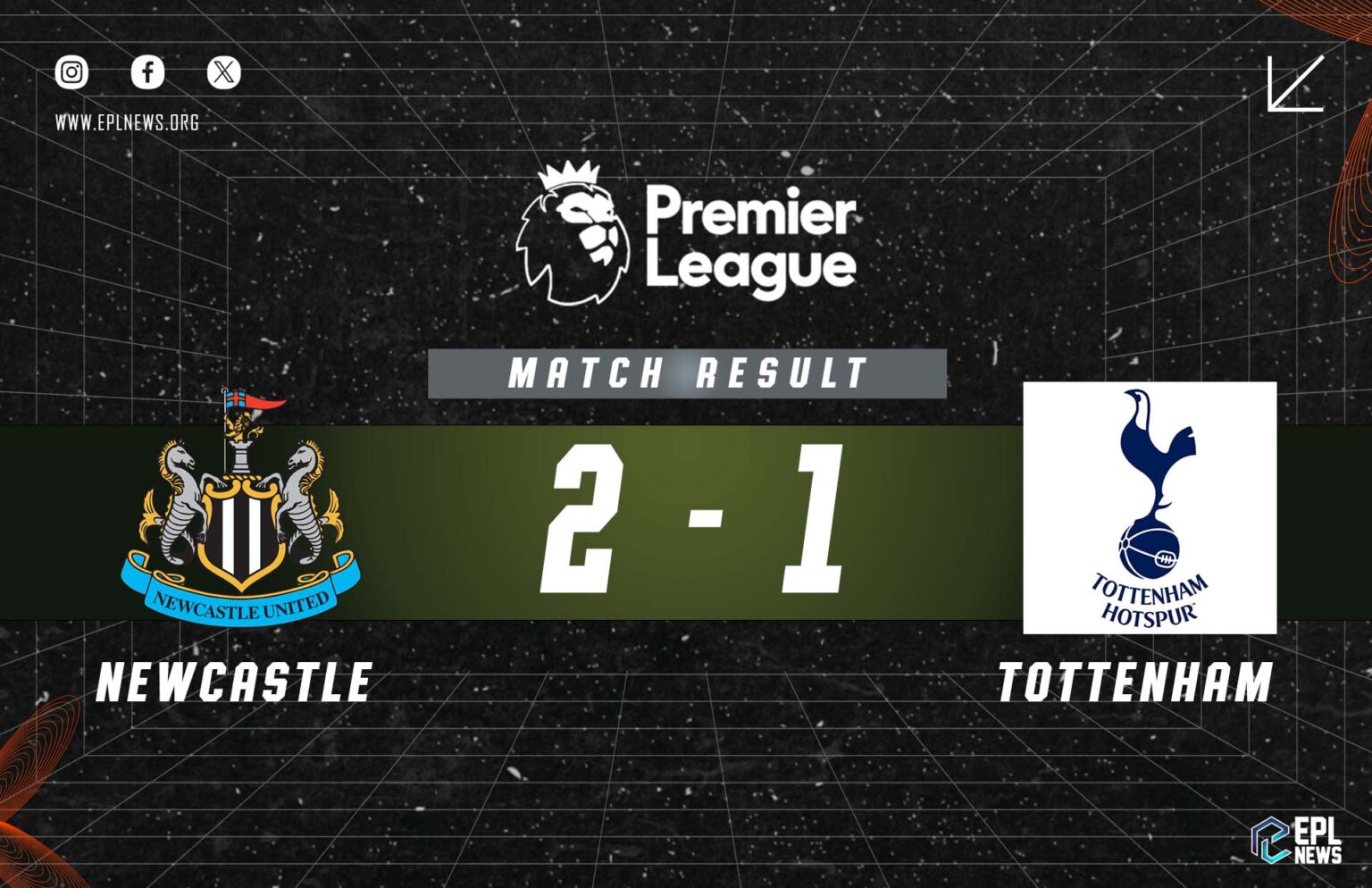 Bản tin Newcastle vs Tottenham 2-1