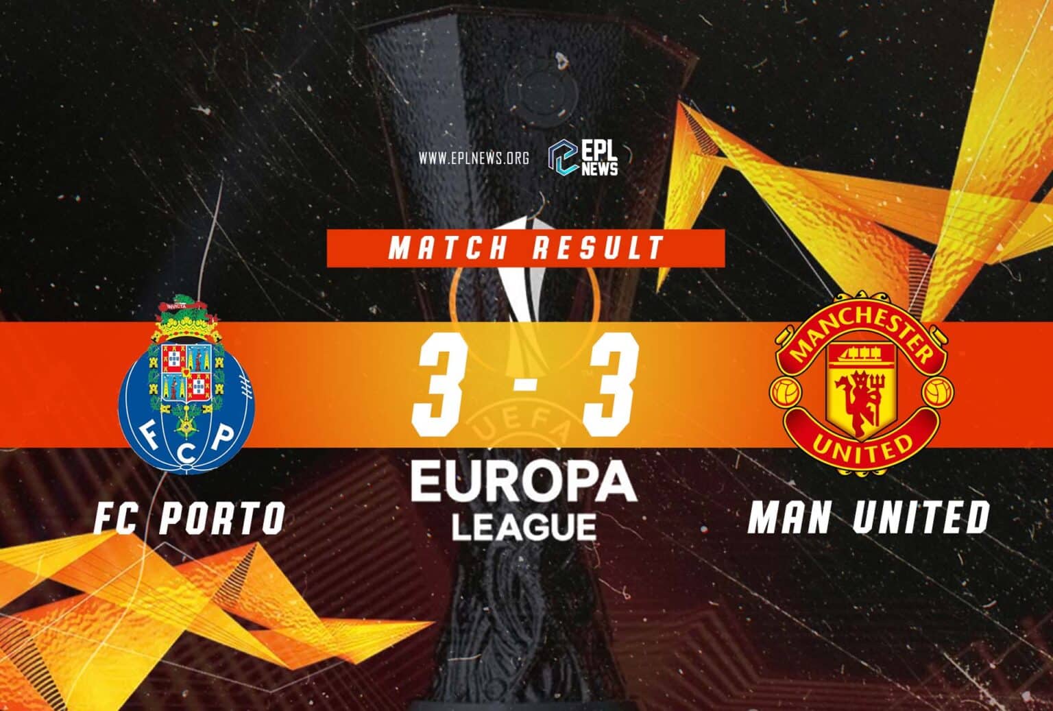 Bản tin Porto vs Manchester United 3-3