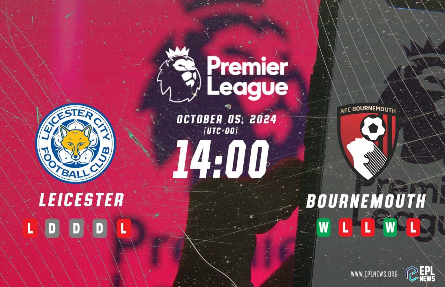 Xem trước trận đấu Leicester vs Bournemouth