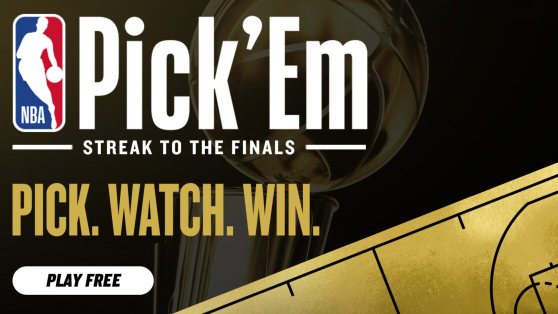 Chơi NBA Pick’Em Streak đến trận chung kết!