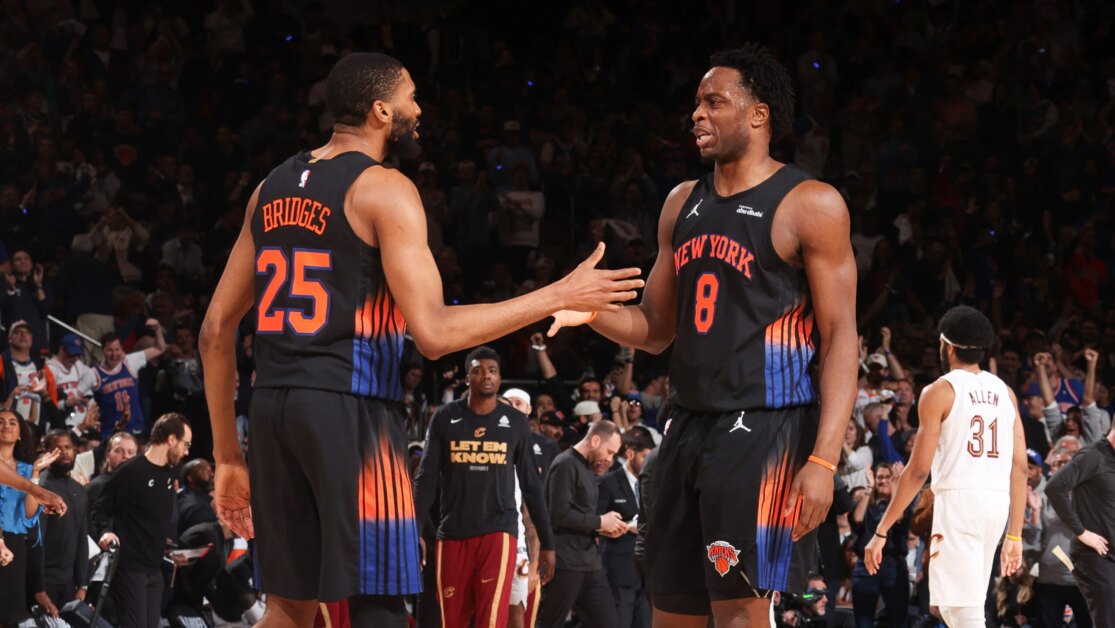 4 điểm rút ra: Đội hình xuất phát của Knicks mang lại chiến thắng đậm trong Game 2 trước Cavaliers