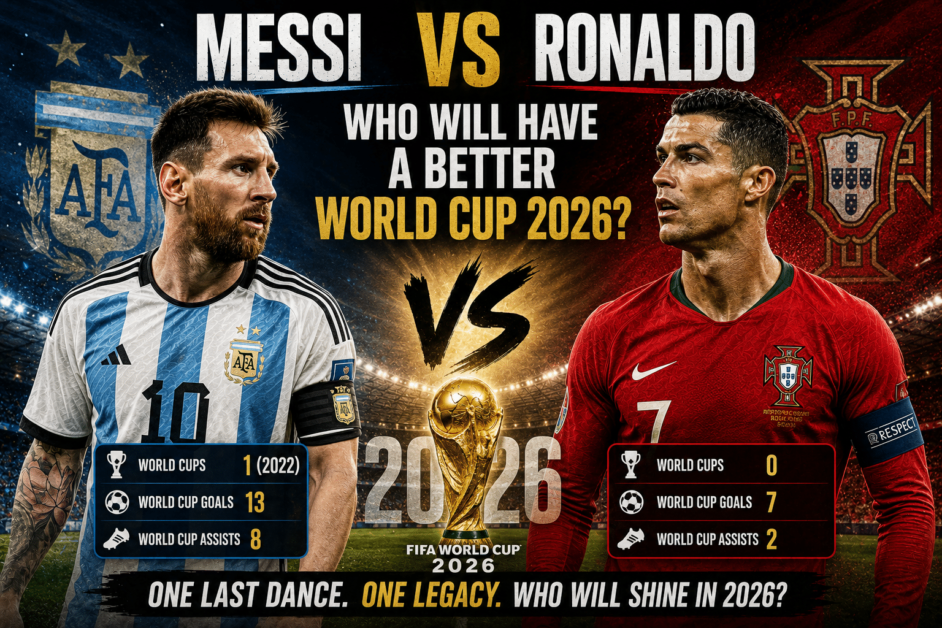 Messi vs Ronaldo: Ai sẽ có World Cup 2026 tốt hơn?