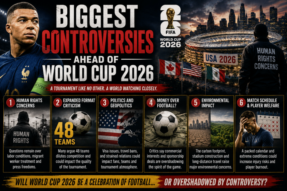 Những tranh cãi lớn nhất trước thềm World Cup 2026