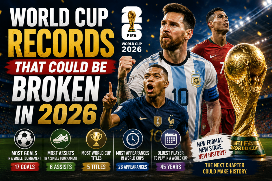 Kỷ lục World Cup 2026: Lịch sử có thể bị phá vỡ vào năm 2026