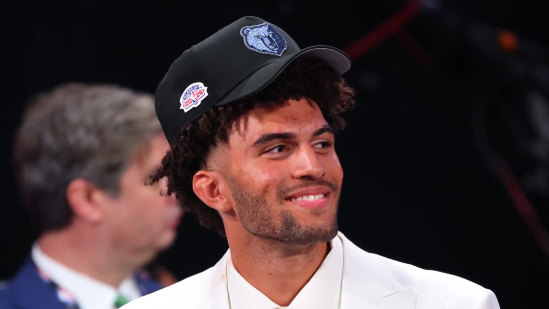 Cameron Boozer mang về chiến thắng cho Memphis Grizzlies với lượt chọn số 3